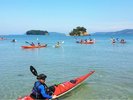 美しい油谷湾の海でシーカヤック体験♪