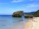 【大浜海水浴場】透き通った美しい海と白い砂浜が特徴の、人気海水浴場。当館から車で10分♪
