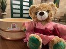 ご当地ベア リゾーピア別府限定のテディベアです。お土産にいかがですか。