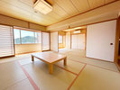 和室二間(10畳+7畳)一例