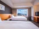 モデレートツインルーム〈お昼の景色・別府側〉