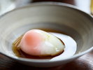 朝食 温泉卵