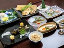 鮎料理コース
