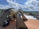 屋上ウッドデッキ