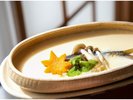 鮎料理コース:茶碗蒸し