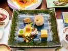 夕食一部