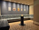 岩盤浴「ストーンスパ:クールダウン室 蒼風」