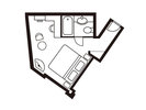 【アネックスタワー】キングルーム 25.6u