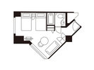 【メインタワー】コーナーツインルーム26.5u(35〜37階)