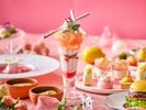 【TABLE 9 TOKYO】桃とレモンがきらめくサマーアフタヌーンティー 提供期間:7/1〜9/15