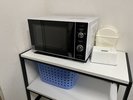 電子レンジは5階と8階にございます。