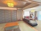 【客室】富士山側眺望 ソファーベッド和洋室 和の安らぎと洋の快適さを一室に