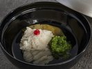 <9月〜10月のおすすめの一品>鱧とおくらすり流し【富士】