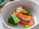 Image.海老の甘み、枝豆の香り、オクラのみずみずしさ。