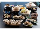 生食用の朋輩牡蠣を更に贅沢に使った『朋輩牡蠣御膳・極』