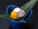 夏の味覚。鱧を使用した一品。