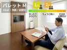 【禁煙・16平米】パレットM(フロ/トイレ独立)