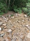 太鼓滝からの清流(天然のクーラー)
