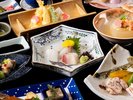 山海会席 料理一例