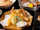 モサエビ会席 料理一例