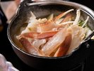 蟹会席 料理一例