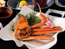 蟹会席 料理一例