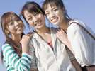 女子会やご友人どうしのご旅行も歓迎いたします