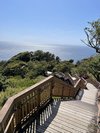 恋人岬ボードウォーク「手をつなぐ道」