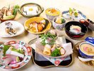 2025冬の京会席ご夕食(一例)