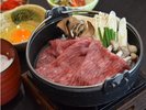飛騨牛のすき焼き