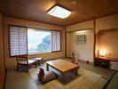 海が見える和室