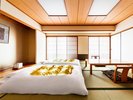 和室【10畳】和布団×4組