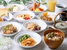 【朝食】10月22日お茶漬けバイキング新登場彩り豊かな具材を自由に選んで楽しめるお茶漬けバイキング