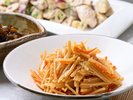 【朝食】和総菜 きんぴらごぼうシャキッとした食感が楽しめる朝ごはんのきんぴらごぼう