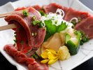 甲州名物馬刺し