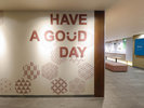 【館内施設】Have a good day!明るくフレンドリーな空間に癒される。