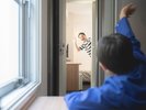 お部屋の行き来が楽々できます