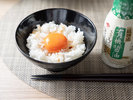 たまごかけご飯には有機しょうゆをかけて♪