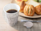 朝食の後は挽き立てコーヒーでほっと一息♪