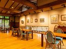 【館内施設】ゆったりとした時間を過ごせる空間です。