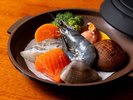 【夕食】素材の魅力を引き出した、こだわりの料理