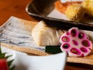 【夕食】素材の旨みを引き出した、繊細な味わい
