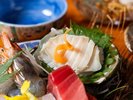 【夕食】季節の食材を丁寧に仕上げた、彩り豊かな一品