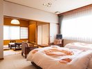 【和洋室@】洋の快適性と和の趣を融合した、ゆったり寛げる空間