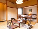 【和洋室@】和の落ち着きと洋の快適さを兼ね備えた、ゆとりある滞在空間