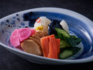 追加料理 秋田のがっこ(漬物盛合せ)1,200円