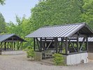 敷地内のBBQ場(日帰り用)