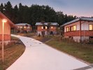 夕暮れのコテージ