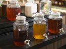 ドリンク(フルーティス、オーガニック紅茶、お茶、牛乳)