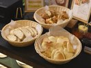 パン4種類 自分で作るパニーニもお楽しみください